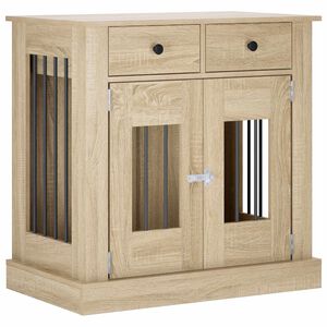 vidaXL Koera puuri m&ouml;&ouml;bel Sonoma tamm 80 x 47,5 x 80 cm Tehispuit