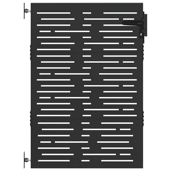 vidaXL aiavärav 85 x 125 cm corten terasest kandiline disain