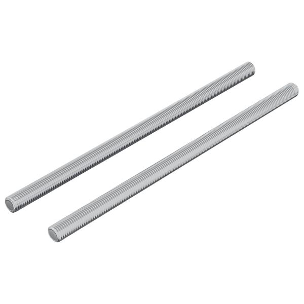 vidaXL Kere Keermestatud Rodid 2 pcs H&otilde;bedane M6 x 120 mm Metall