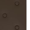 vidaXL seinapaneelid 12 tk, pruun, 60 x 30 cm, kunstnahk, 2,16 m²