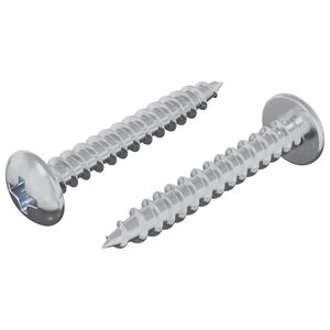 vidaXL Puidust Kruvi 2 tk H&otilde;bedane M4 x 28 mm Raud