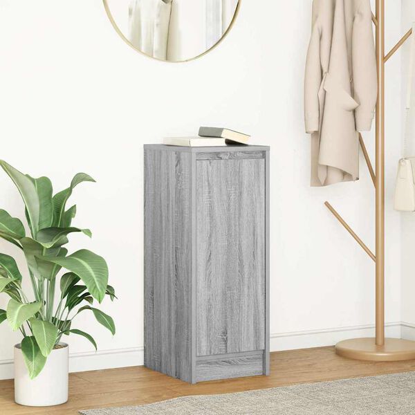 vidaXL puhvetkapp, hall, Sonoma tamm, 29,5x34x76 cm, tehispuit