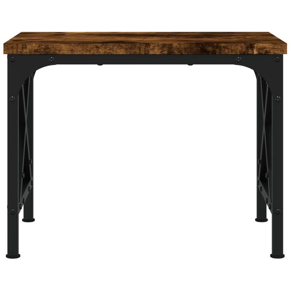 vidaXL printerialus, suitsutatud tamm 40x30x31 cm tehispuit