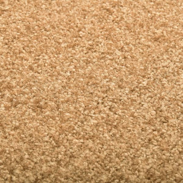 vidaXL uksematt pestav, kreemjas, 60 x 90 cm