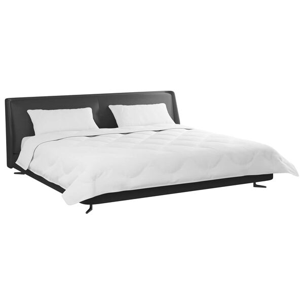 vidaXL Talve tek padjaga 3 pcs Valge Mikrofiiber