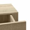 vidaXL sahtliga seinariiul, tamm 40x23,5x10 cm MDF