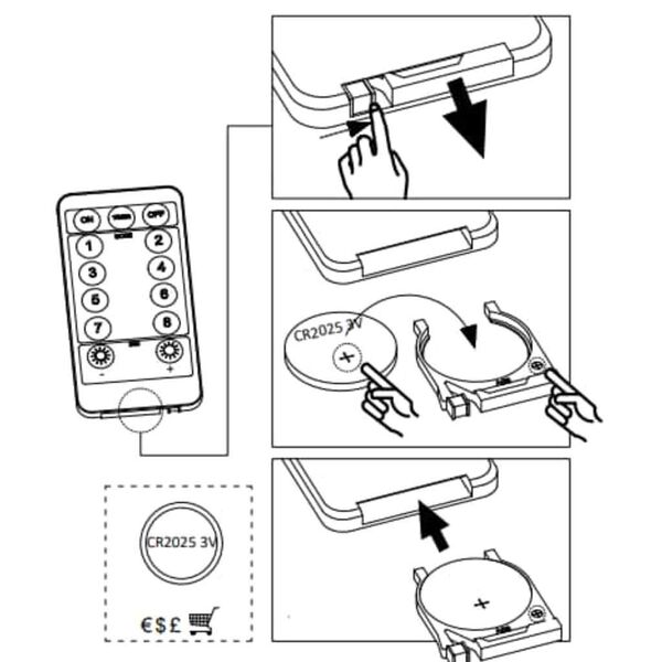 vidaXL LED-valgusriba, 300 LEDi, värviline, 30 m