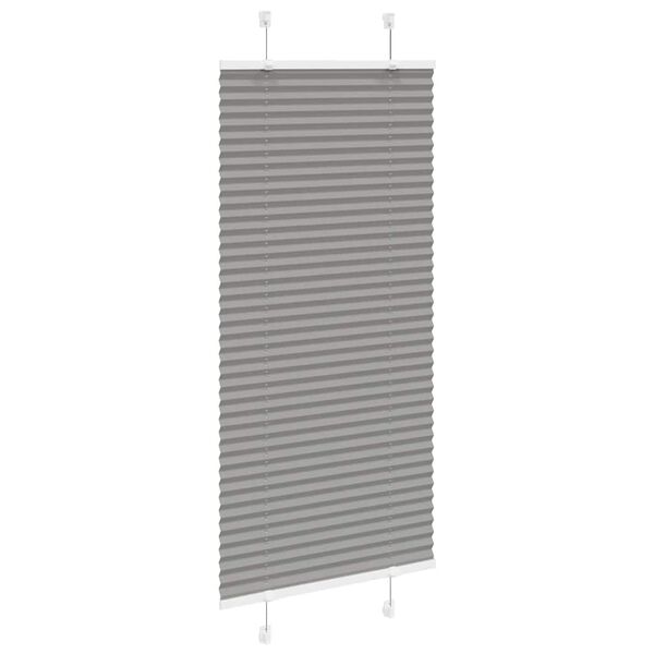 vidaXL plisseeritud ruloo antratsiit 60x150 cm kanga laius 59,4 cm