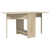 vidaXL S&ouml;&ouml;gilaud 138 x 70 x 73,5 cm Tehispuit Sonoma tamm Ristk&uuml;lik