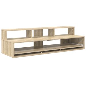 vidaXL Stuudio laud Sonoma tamm 130 x 42,5 x 36 cm Tehispuit