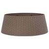 vidaXL j&otilde;ulupuu seelik, pruun, &Oslash;65 x 23 cm, plast