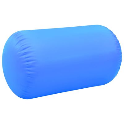 vidaXL täispumbatav võimlemisrull pumbaga 100x60 cm PVC sinine