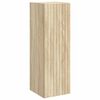 vidaXL Seinale kinnitatav vannitoikapp Sonoma tamm 33 x 34,5 x 60 cm