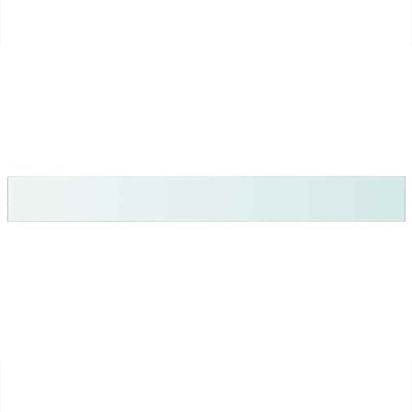 vidaXL riiulid 2 klaasist planeeli 110 x 12 cm