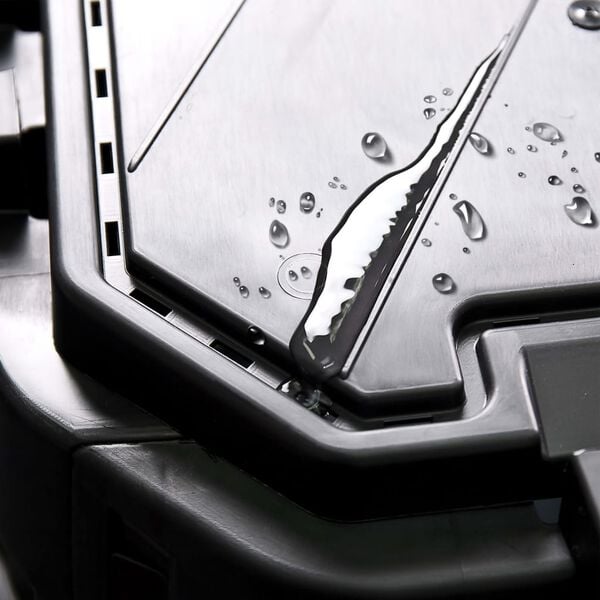 vidaXL aia komposter, must 68,9 x 68,9 x 83,9 cm 360 l