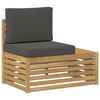 vidaXL V&auml;lim&ouml;&ouml;bel L&otilde;pu Diivan Valge 91 x 63 x 73 cm Tugev akatsiapuu