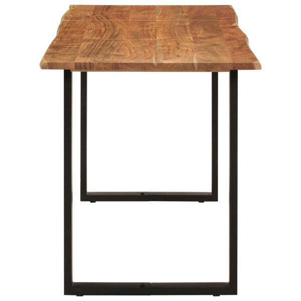 vidaXL s&ouml;&ouml;gilaud, 140 x 70 x 76 cm, akaatsiapuit