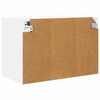 vidaXL Seinakapp ladustamisega 2 pcs Valge 60 x 31 x 40 cm Tehispuit