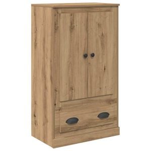 vidaXL K&otilde;rgushein K&auml;sit&ouml;&ouml;puu 60 x 35,5 x 103,5 cm Tehispuit