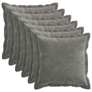 vidaXL Diivanipadi 6 pcs HOUTEN Tumehall 45 x 45 cm &Scaron;en&uuml;&uuml;lfabric