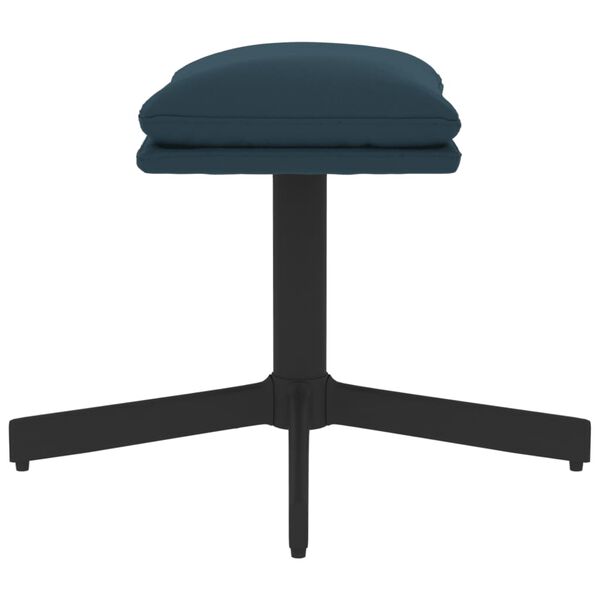 vidaXL jalapink, sinine, 60x60x36 cm, samet