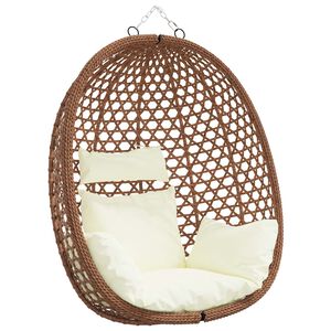 vidaXL Rippuv munatool ilma toest pol&uuml;rotang 92 x 57,5 x 110 cm