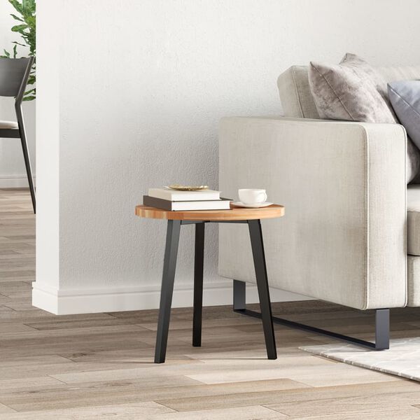 vidaXL ümmargune lauaplaat, Ø40x2 cm, akaatsiapuit