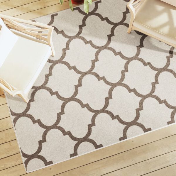 vidaXL toa- ja &otilde;uevaip, l&uuml;hikese narmaga, mitmev&auml;rviline, 160 x 230 cm