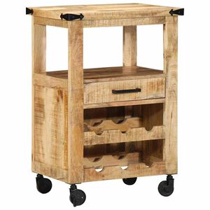 vidaXL K&ouml;&ouml;gik&auml;ru Pruun 55 x 40 x 80 cm Tugev mango puu