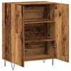 vidaXL puhvetkapp Vana puit 69,5x34x90 cm Engineered Wood