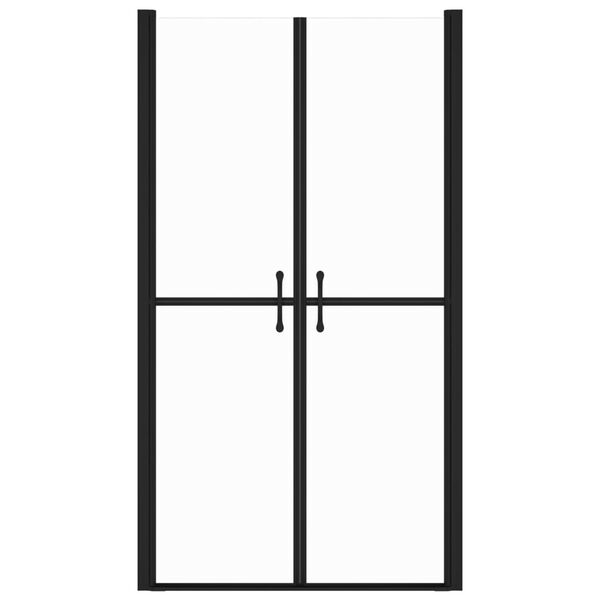 vidaXL dušinurga uks, läbipaistev, ESG, (68-71)x190 cm