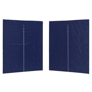 vidaXL Peotelgi k&uuml;lgtool 2 pcs Sinine 200 x 195 cm PE ja teras