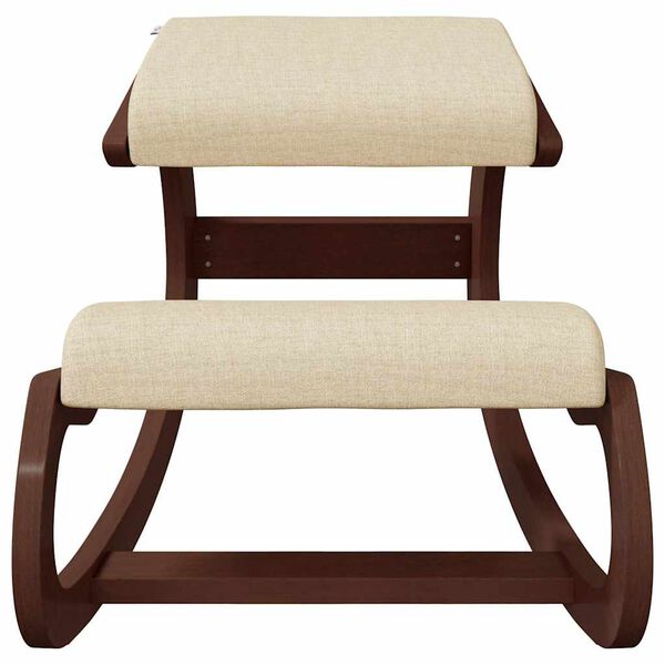 vidaXL p&otilde;lvitustool, kreemjas, 55 x 84 x 55 cm, kasevineer