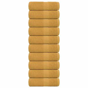 vidaXL pesur&auml;tikud FROGN 10 tk, kuldne, 30x30 cm, 360 g/m&sup2;