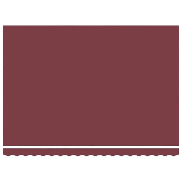 vidaXL k&auml;sitsi sisset&otilde;mmatav varikatus, burgundia punane, 450x300 cm