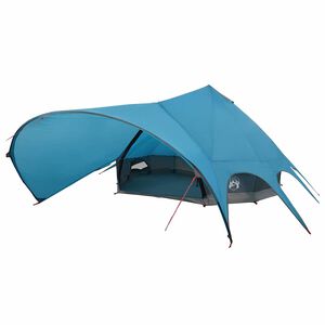 vidaXL Teepee Telk 9-Inimesele Sinine ja Hall 502 x 502 x 297 cm