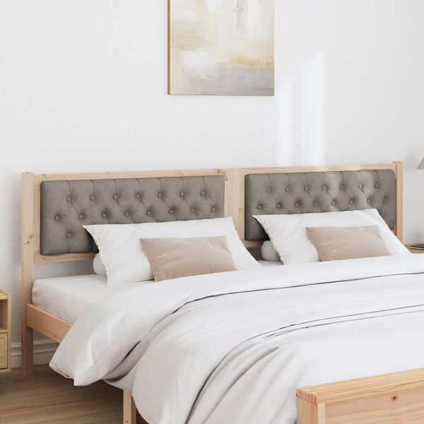 vidaXL Peats Muu Pruun ja taupe 200 cm M&auml;nnipuit