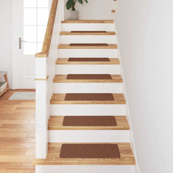 vidaXL Libisemisvastased trepimatid 15 pcs Kollane 60 x 25 cm PP