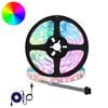 vidaXL LED Ribad 12 pcs Must ja l&auml;bipaistev 2300 mm Vask ja plastik