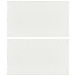 vidaXL l&otilde;ikelaud 2 tk, l&auml;bipaistev mullide muster, karastatud klaas