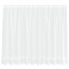 vidaXL Lina Kardin kardinatega Lilled Valge 180 x 300 cm Pol&uuml;ester