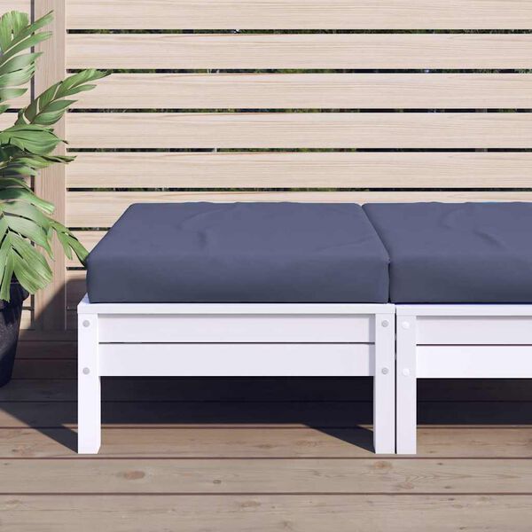 vidaXL euroaluse istmepadi, tumesinine, 60x60x9,5 cm, kangas