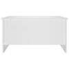 vidaXL kohvilaud, valge, 80x55,5x41,5 cm, tehispuit