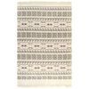 vidaXL Kilim vaip, puuvill, 120 x 180 cm, mustriline, hall/roosa