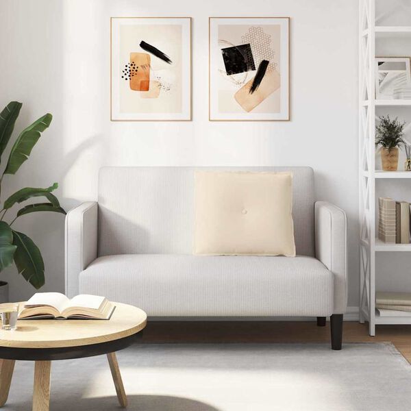 vidaXL Seljatugi padi Beež 60 x 50 cm Mikrofiber kangas