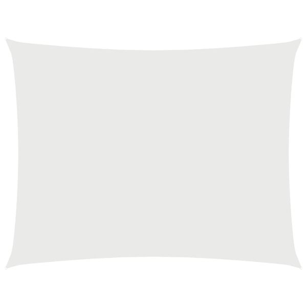 vidaXL oxford-kangast p&auml;ikesepuri, ristk&uuml;likukujuline, 2x3,5 m, valge