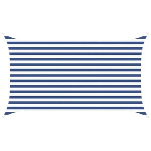 vidaXL P&auml;ikesepuri Sinine ja Valge 3,5 x 2 m 100% pol&uuml;ester Oxford