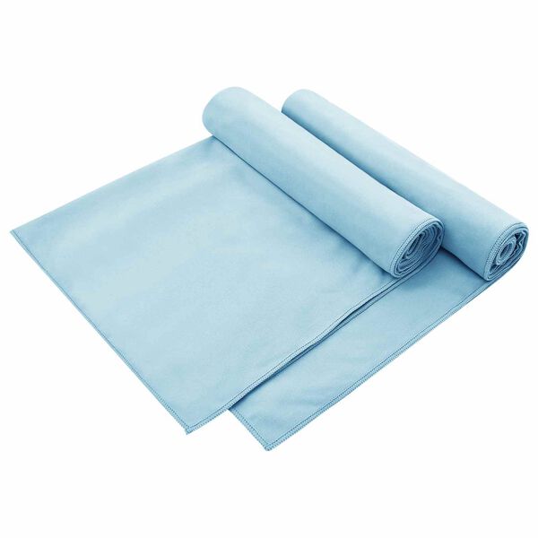 vidaXL V&auml;lis Tooli R&auml;tikud 2 pcs Sinine 130 x 60 cm