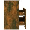 vidaXL öökapp, suitsutatud tamm, 50 x 32 x 60 cm