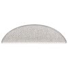 vidaXL Trepimatid Isekleepuvad Sisal-Look 30 tk 56x17x3 cm Platina